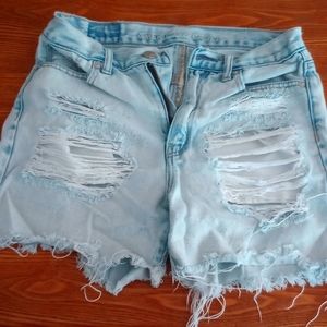American eagle jean shorts